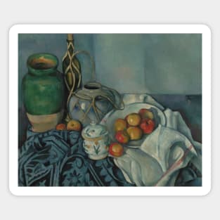 Still Life with Apples by Paul Cezanne Magnet